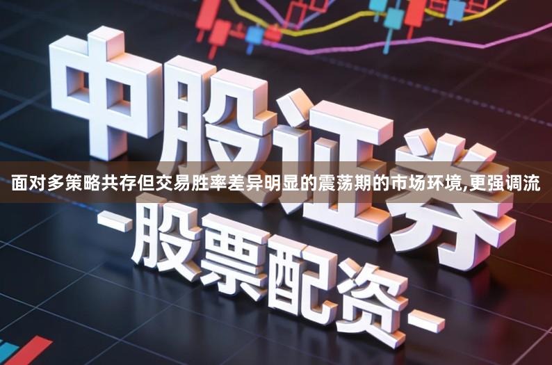 面对多策略共存但交易胜率差异明显的震荡期的市场环境,更强调流