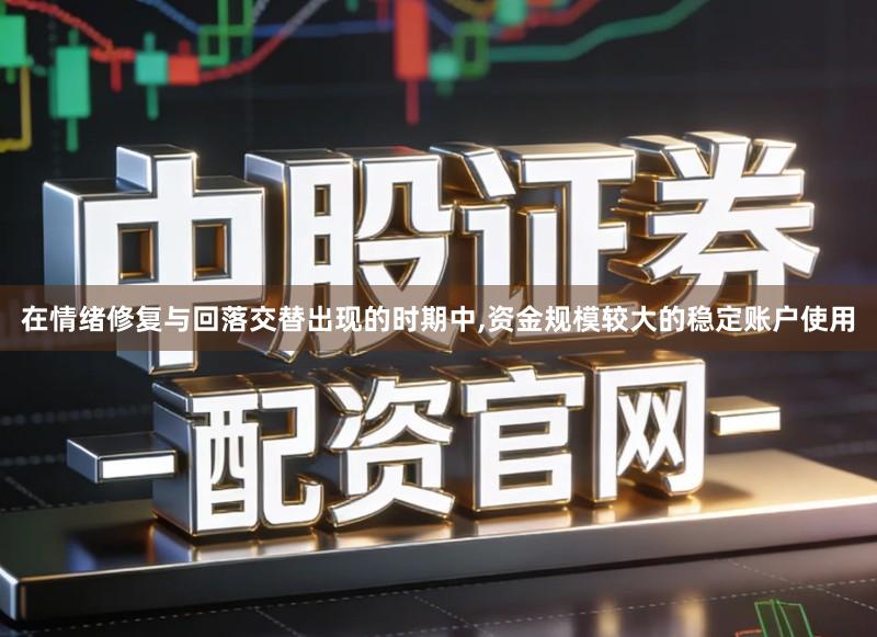 在情绪修复与回落交替出现的时期中,资金规模较大的稳定账户使用